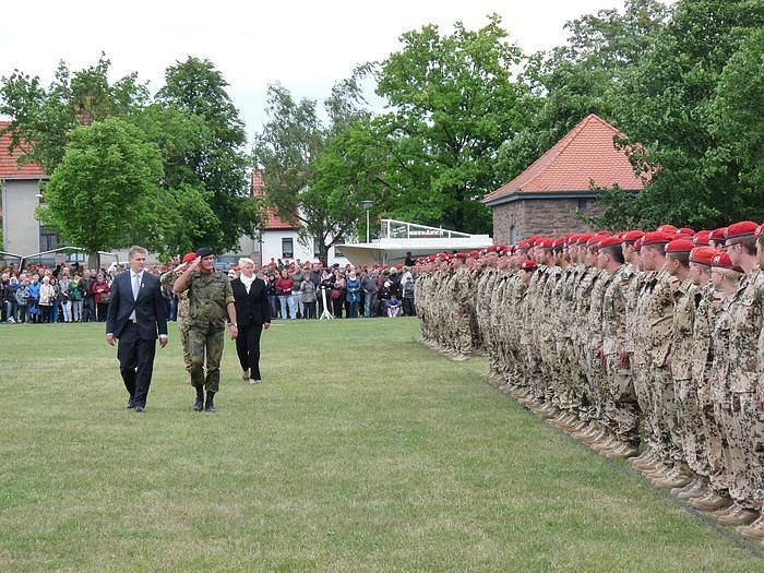 Soldaten verabschiedet