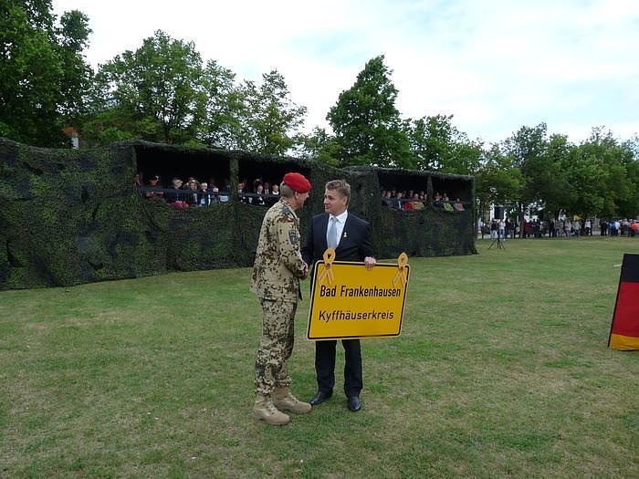 Soldaten verabschiedet