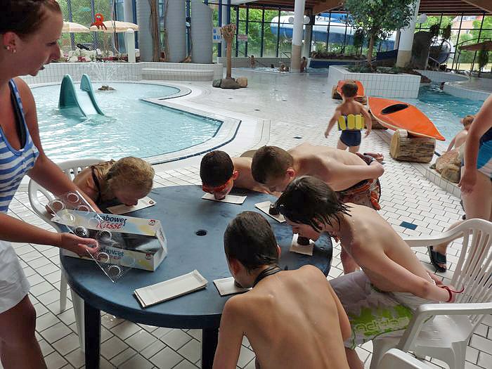 Kindertagsparty in der Therme