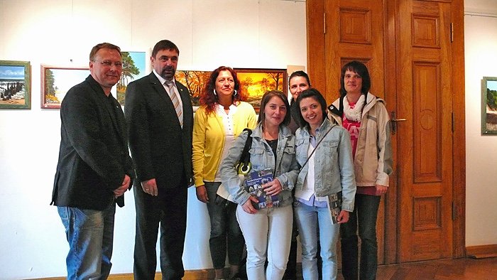 Beim B&uuml;rgermeister vorbei geschaut