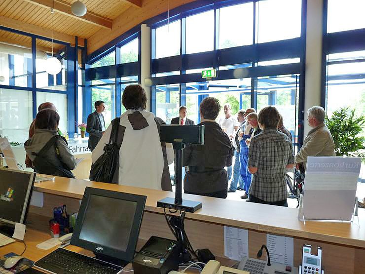 Fahrradverleih er&ouml;ffnet