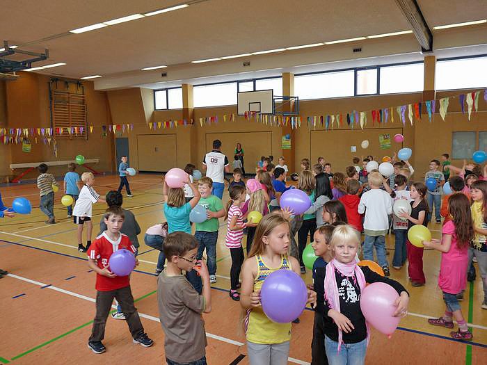 Beachparty im Trockenem