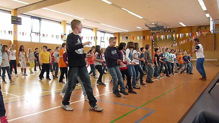 Beachparty im Trockenem