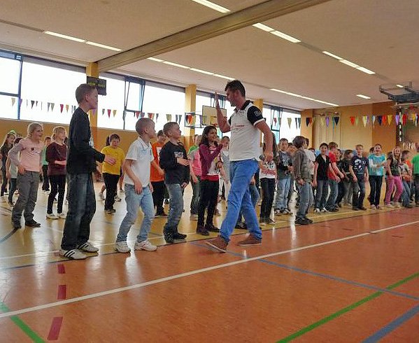 Beachparty im Trockenem