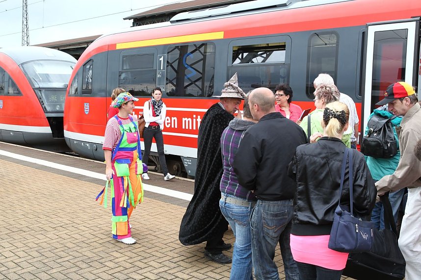 Unterwegs mit dem Zuckert&uuml;tenzug