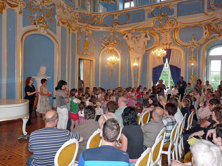 Und nachmittags Konzert