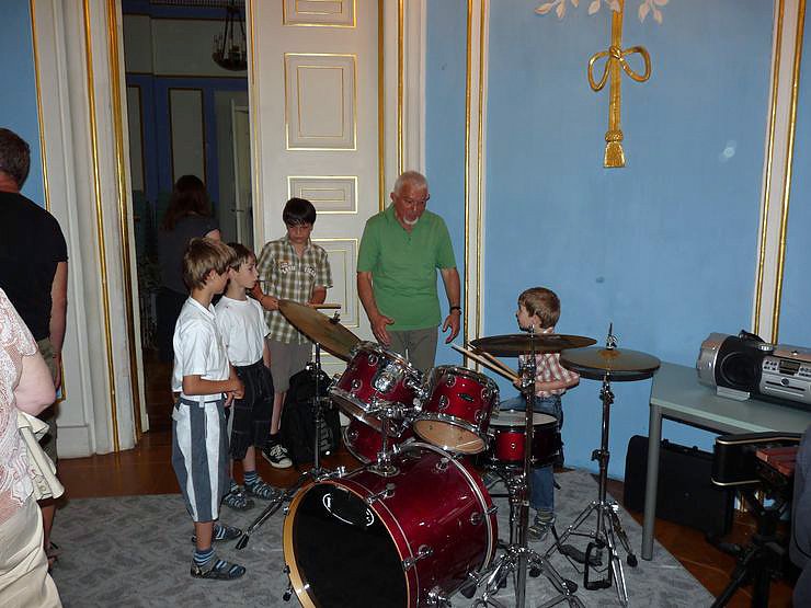 Und nachmittags Konzert