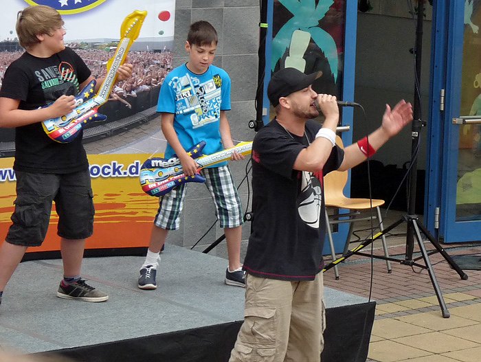 Rockparty in der Schule