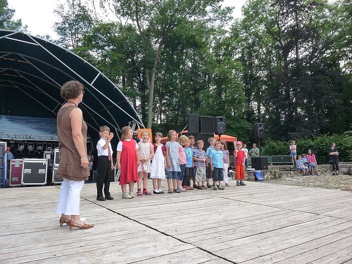 Mit Fest kam die Sonne