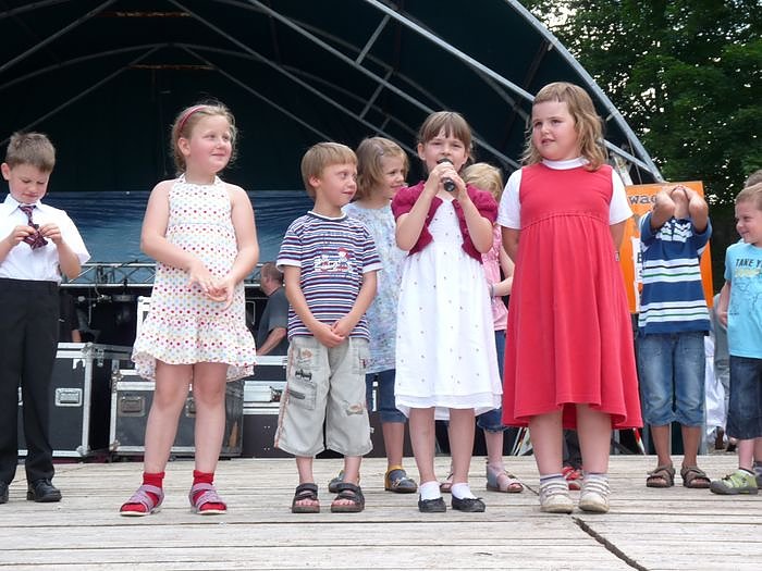 Mit Fest kam die Sonne