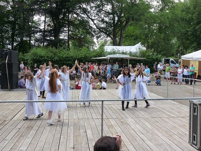 Mit Fest kam die Sonne