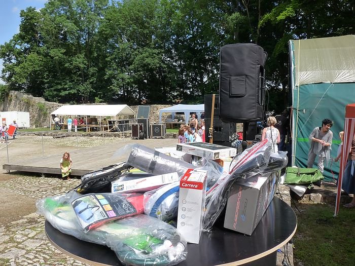 Mit Fest kam die Sonne