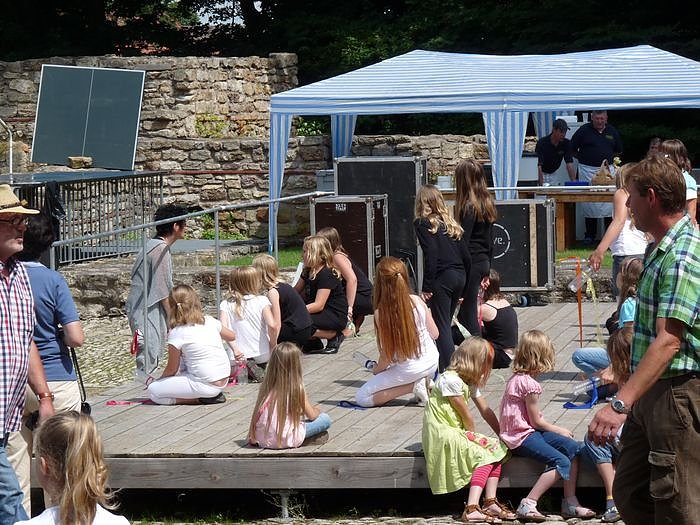 Mit Fest kam die Sonne