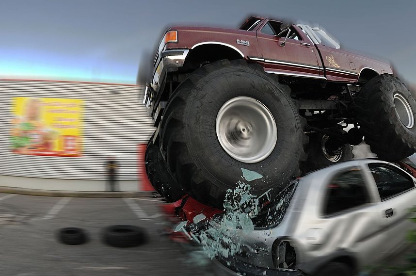 Stunts und Shwo in Nordhausen und Sondershausen