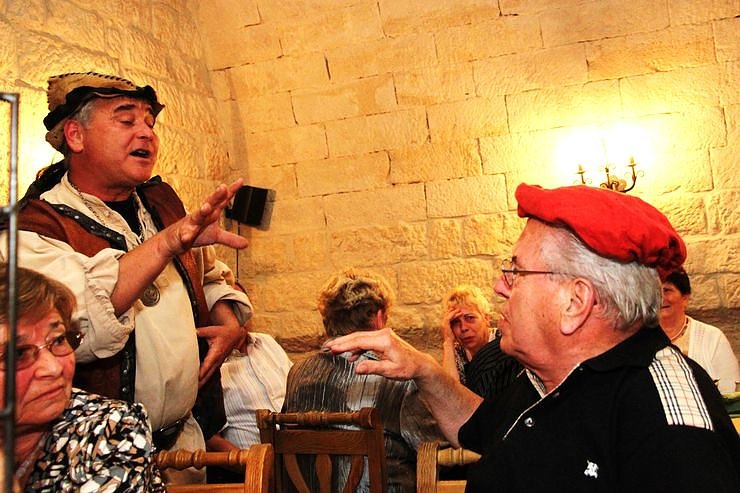 Alterskameraden auf gro&szlig;er Fahrt