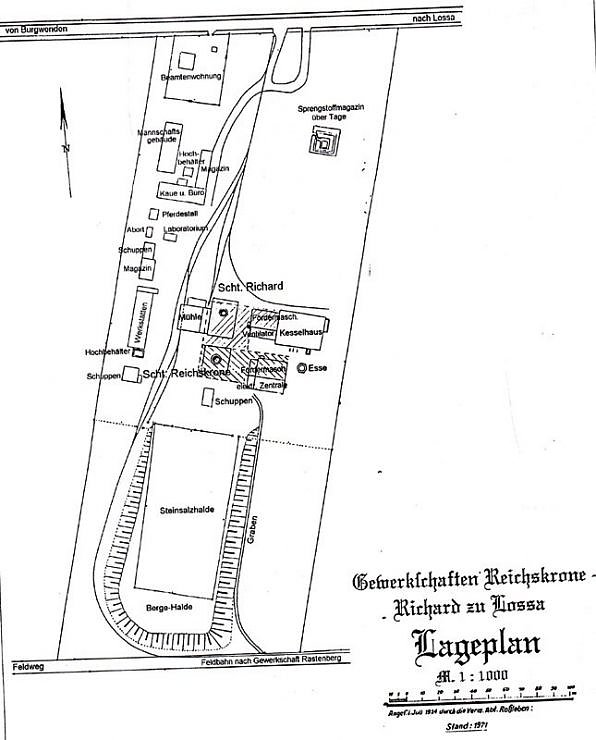 Sch&auml;chte bei Lossa