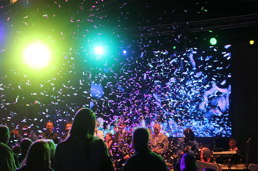 Am Zierbrunnen getanzt