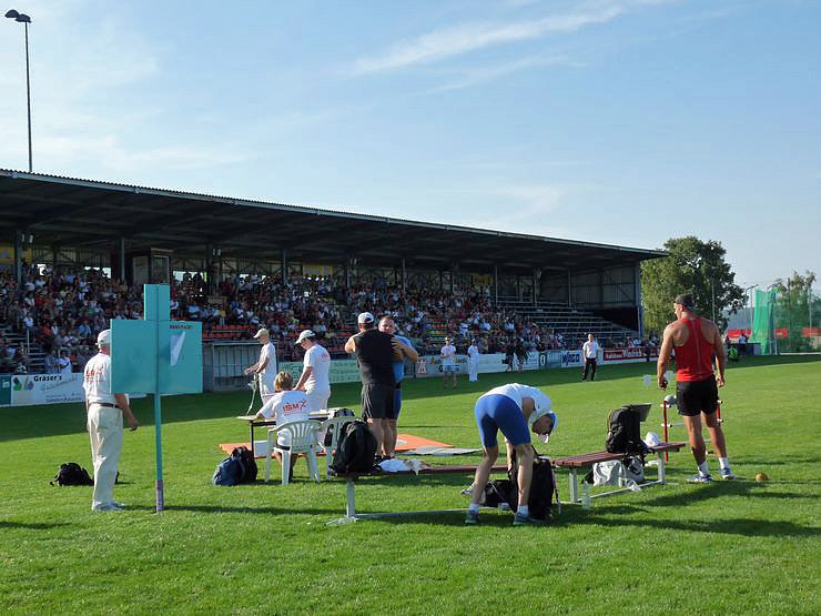 Impressionen von den Werfern