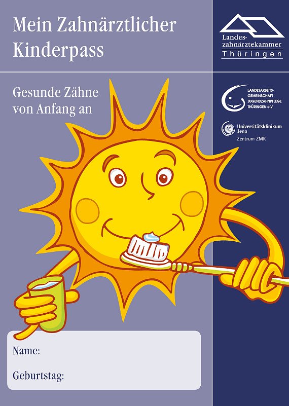 Kinderz&auml;hne bekommen einen Pass