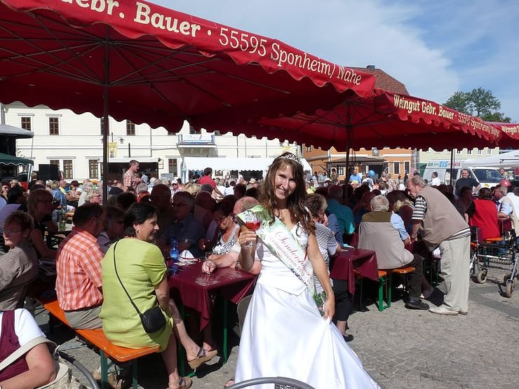 H&ouml;hepunkt des Weinfests