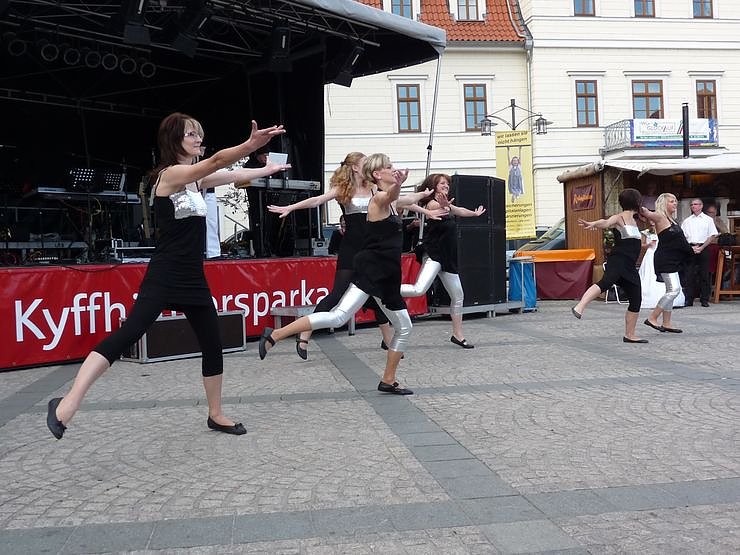 H&ouml;hepunkt des Weinfests