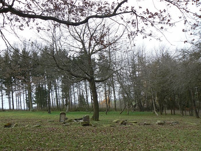 J&uuml;discher Friedhof vor Sanierung
