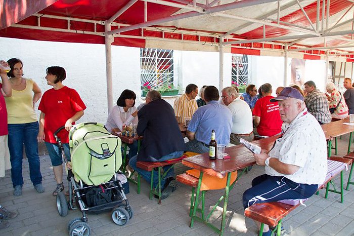 In Ro&szlig;leben gefeiert