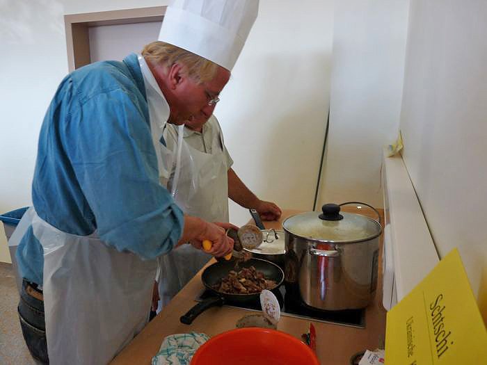 Andrang in der K&uuml;che