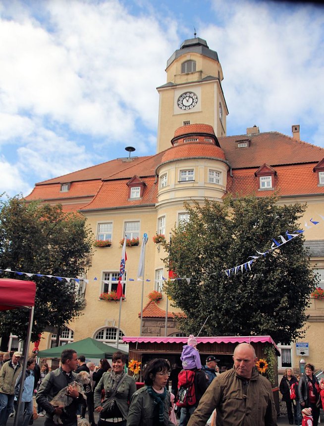 Besuch auf dem Zwiebelmarkt