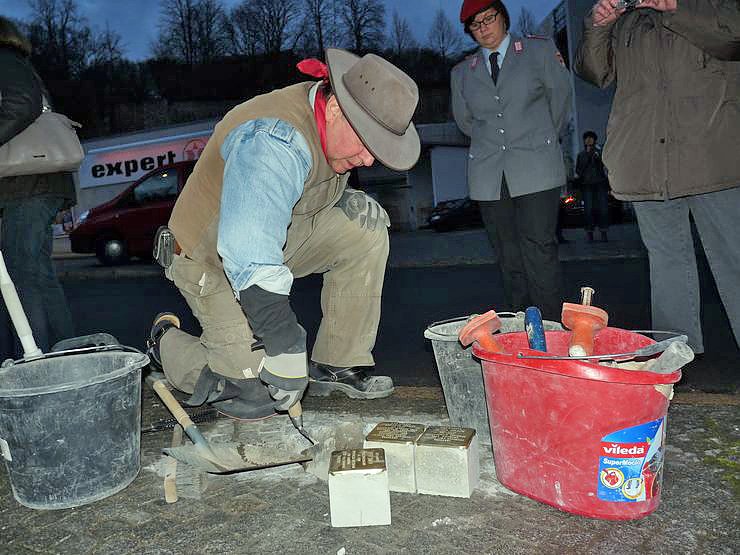 Stolpersteine verlegt