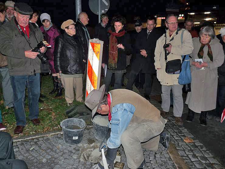 Stolpersteine verlegt
