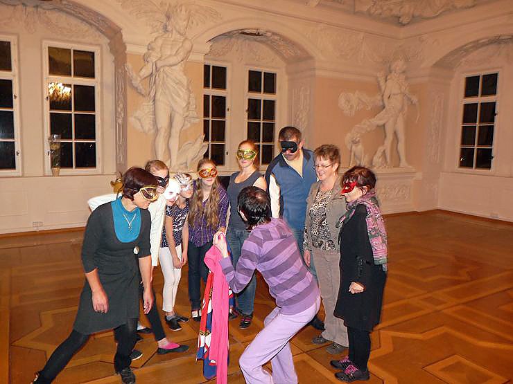 Tanzworkshop begonnen