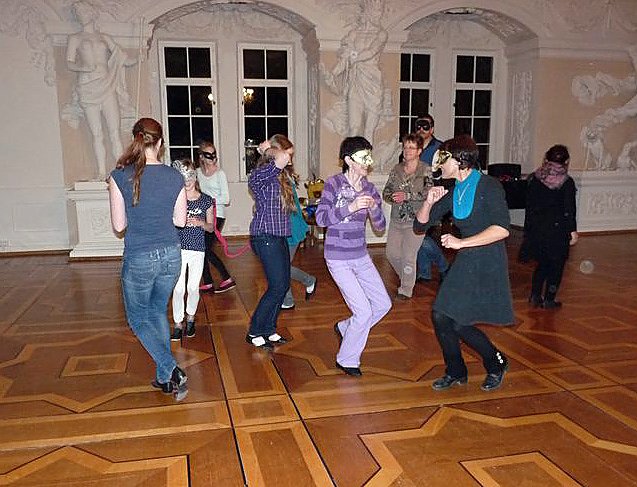 Tanzworkshop begonnen