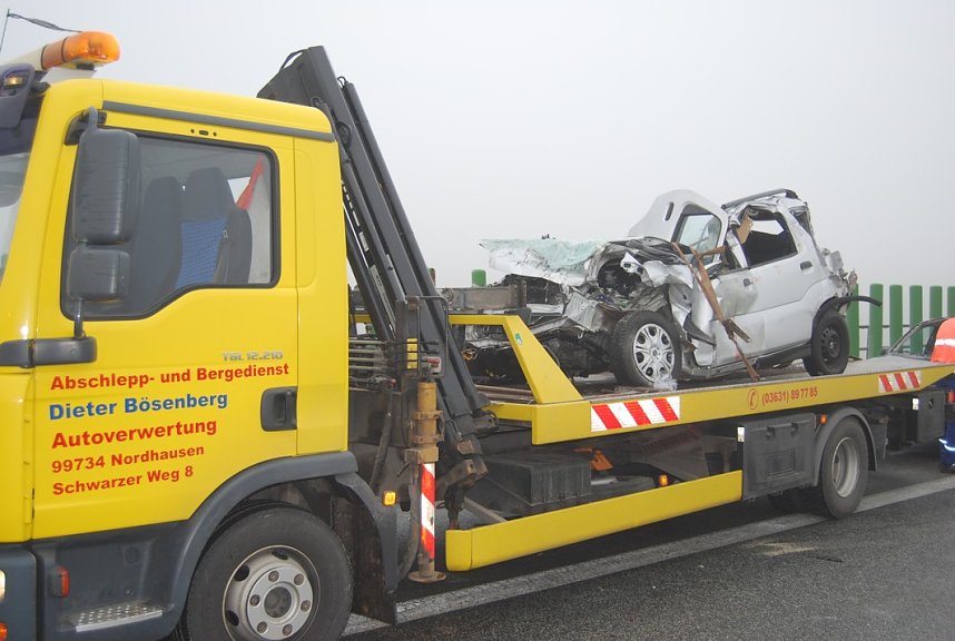 Chaos auf der Autobahn