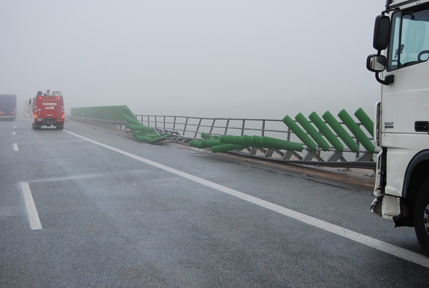 Chaos auf der Autobahn