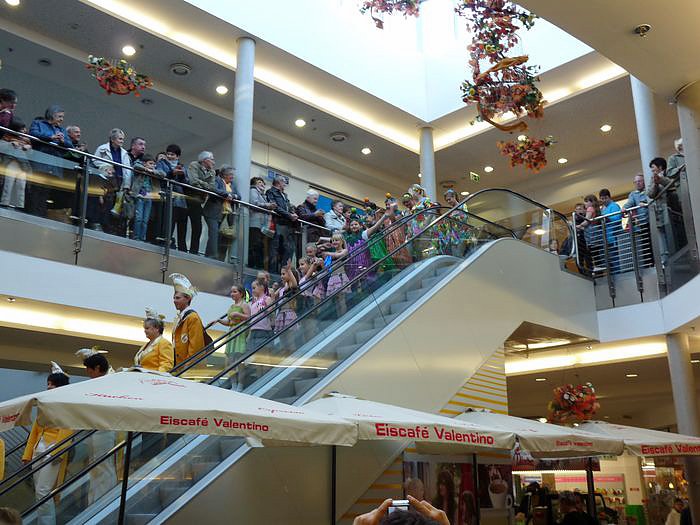 Gedr&auml;nge in der Galerie