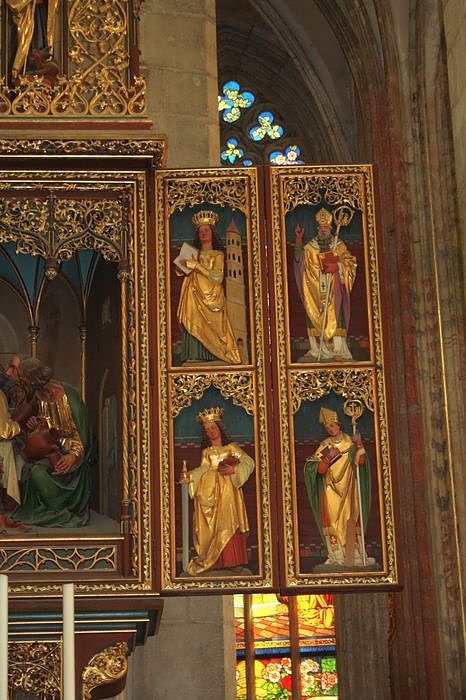 Ehrung der Heiligen Barbara