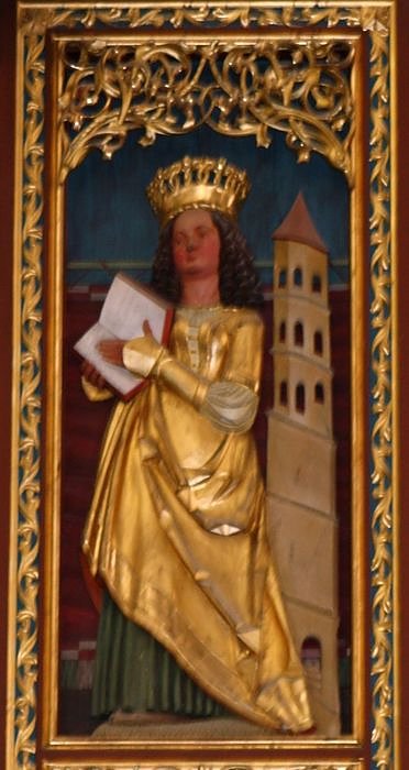 Ehrung der Heiligen Barbara