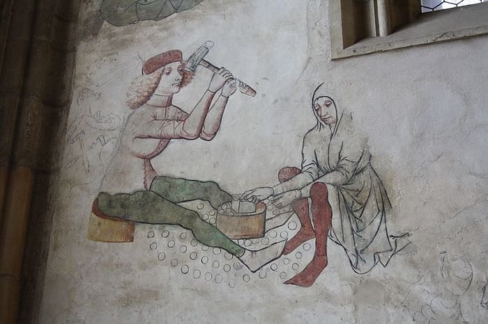 Ehrung der Heiligen Barbara