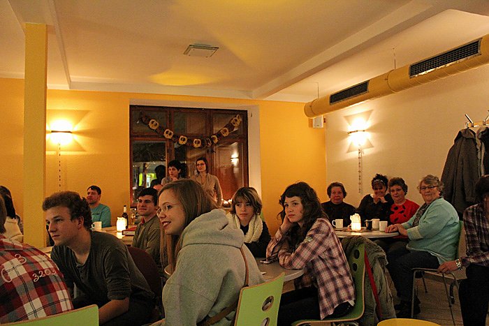 Gelungenes Erz&auml;hlcaf&egrave;