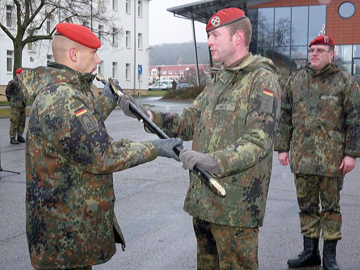 Bataillonsappell zum Jahresende