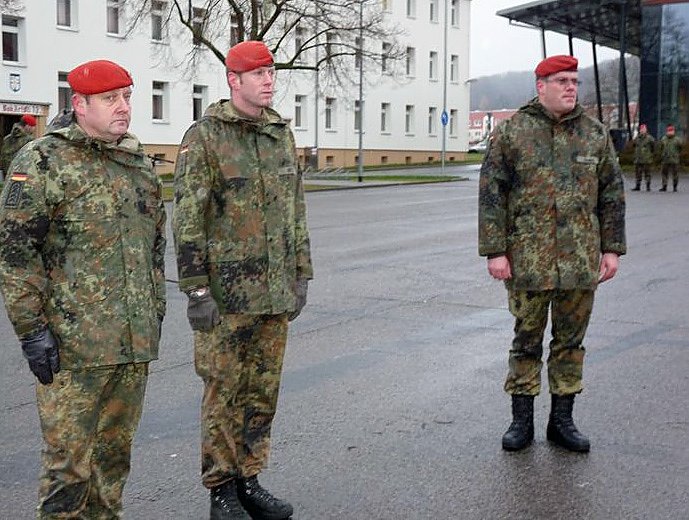 Bataillonsappell zum Jahresende