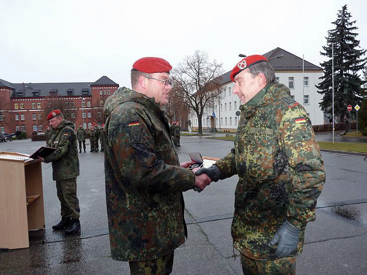 Bataillonsappell zum Jahresende