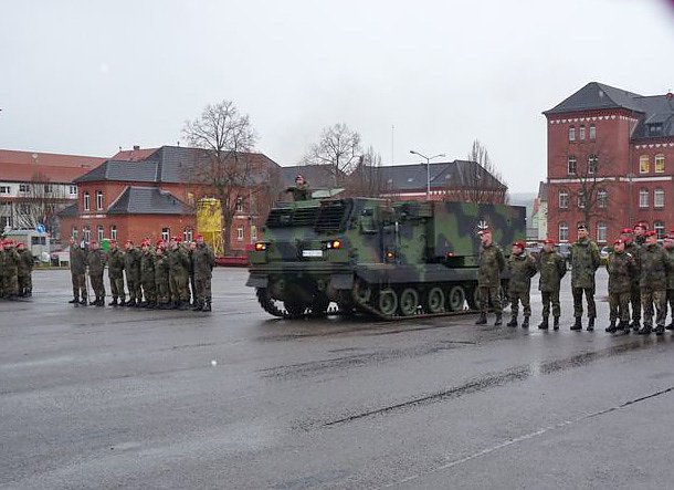 Bataillonsappell zum Jahresende