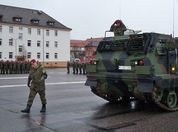 Bataillonsappell zum Jahresende