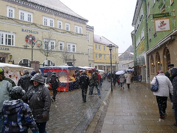 Beim Adventsstart dabei