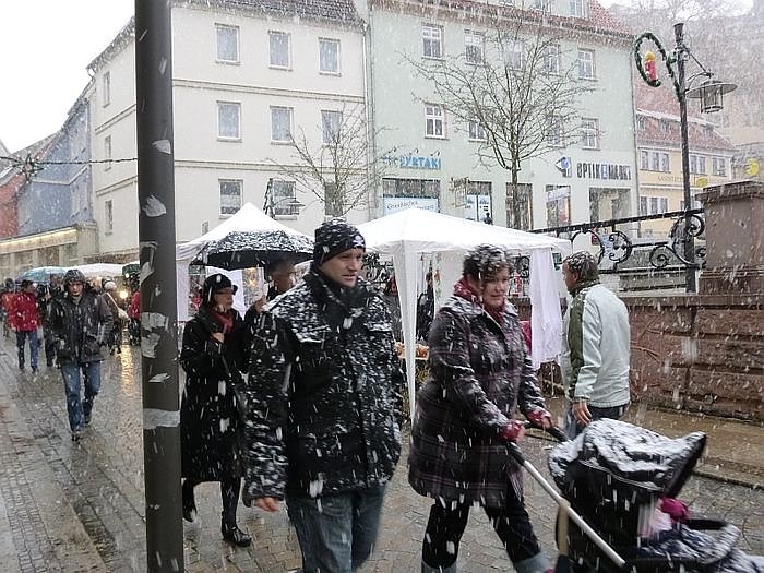 Beim Adventsstart dabei