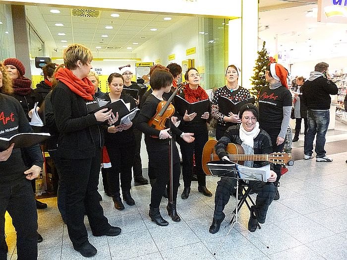 Beim Adventsstart dabei