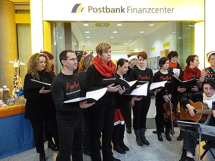 Beim Adventsstart dabei