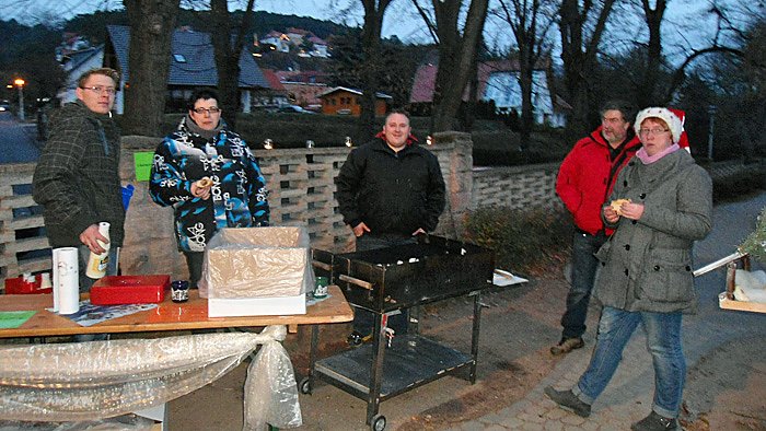 Weihnacht in der Villa